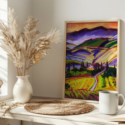 Tuscany - Stretched Canvas, Poster or Fine Art Print I Heart Wall Art