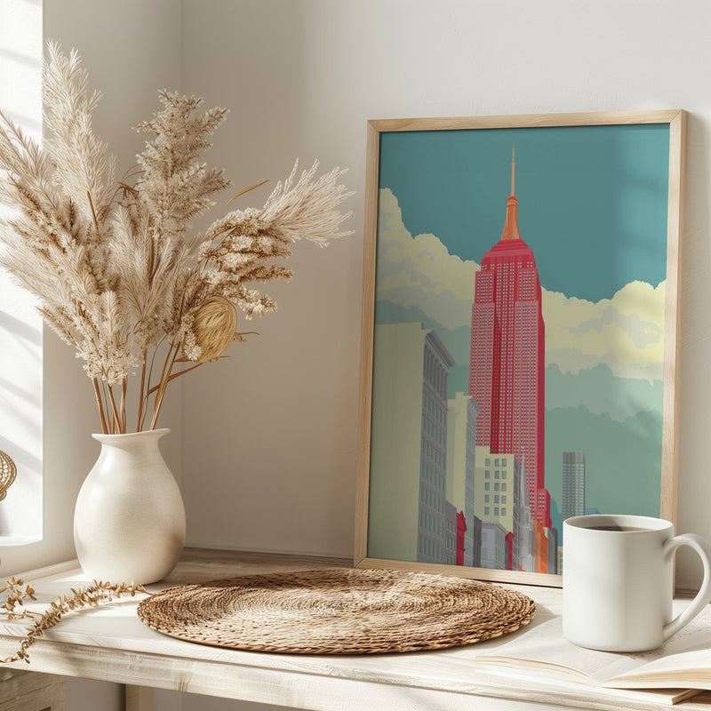 New York 5th Avenue - Stretched Canvas, Poster or Fine Art Print I Heart Wall Art