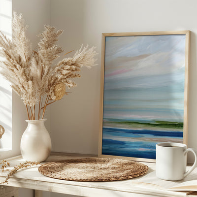 Distant Shore II - Stretched Canvas, Poster or Fine Art Print I Heart Wall Art