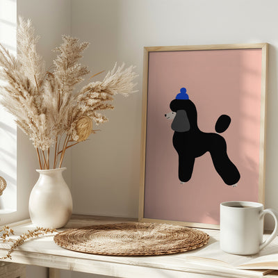 Poodle - Stretched Canvas, Poster or Fine Art Print I Heart Wall Art