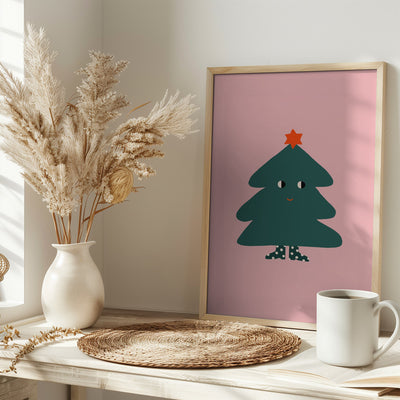 Christmas Tree - Stretched Canvas, Poster or Fine Art Print I Heart Wall Art