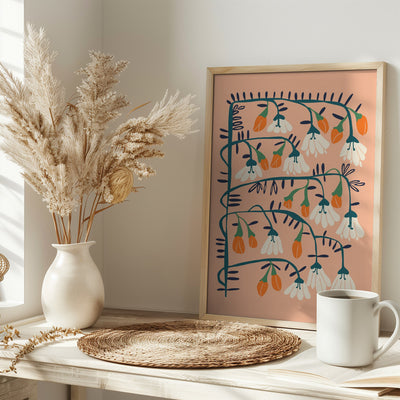 Matisse expression purity peach fuzz - Stretched Canvas, Poster or Fine Art Print I Heart Wall Art