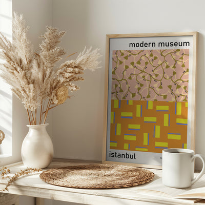 Modern Museum Istanbul - Stretched Canvas, Poster or Fine Art Print I Heart Wall Art