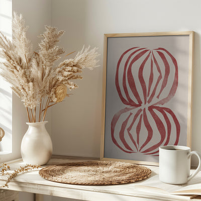 New Vase Line Art - Stretched Canvas, Poster or Fine Art Print I Heart Wall Art