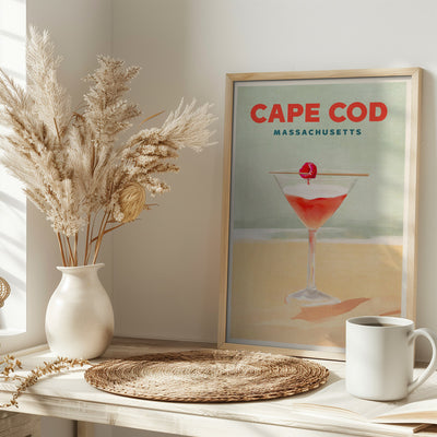 Cape Cod Cocktail Tall Poster - Stretched Canvas, Poster or Fine Art Print I Heart Wall Art