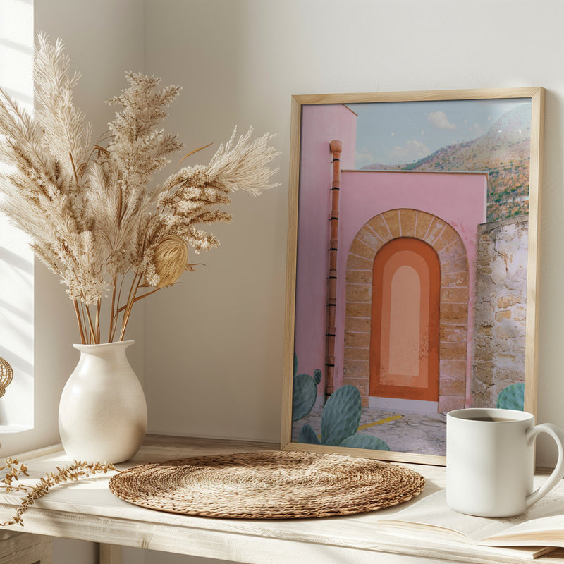 Sicilian Arch - Stretched Canvas, Poster or Fine Art Print I Heart Wall Art