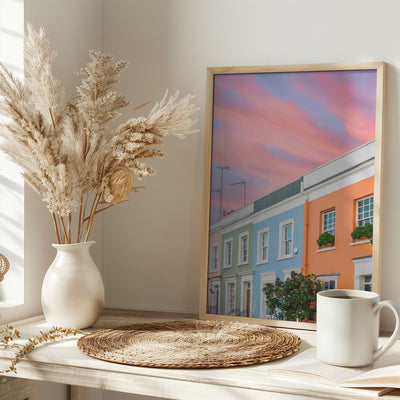 Notting Hill Gate - Stretched Canvas, Poster or Fine Art Print I Heart Wall Art