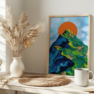 Bright Horizon - Stretched Canvas, Poster or Fine Art Print I Heart Wall Art