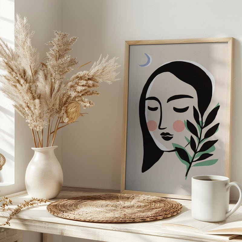 Moonlitdreams - Stretched Canvas, Poster or Fine Art Print I Heart Wall Art