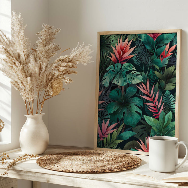 Rainforest Fantasy - Stretched Canvas, Poster or Fine Art Print I Heart Wall Art