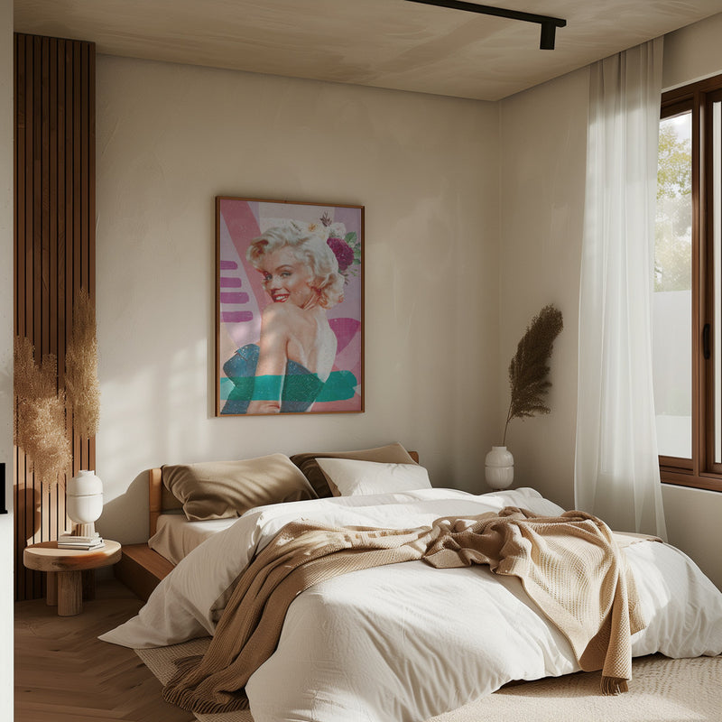 Marilyn is Back - Stretched Canvas, Poster or Fine Art Print I Heart Wall Art