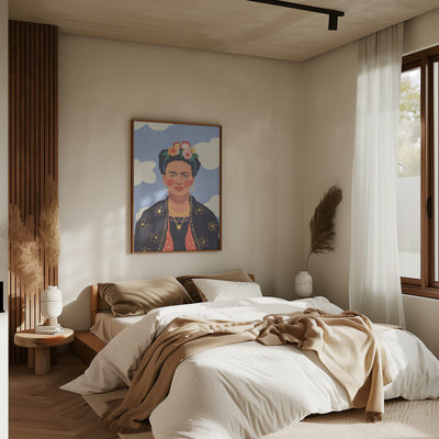 Frida 2 - Stretched Canvas, Poster or Fine Art Print I Heart Wall Art