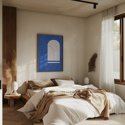 Geometric Echoes - Stretched Canvas, Poster or Fine Art Print I Heart Wall Art