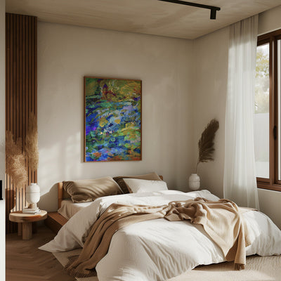 Nature Inspired Landscape - Stretched Canvas, Poster or Fine Art Print I Heart Wall Art