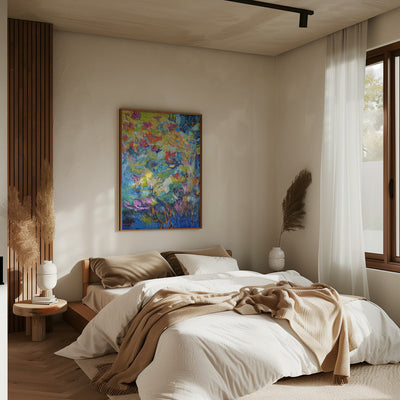 Radiant Pond Sonata - Stretched Canvas, Poster or Fine Art Print I Heart Wall Art