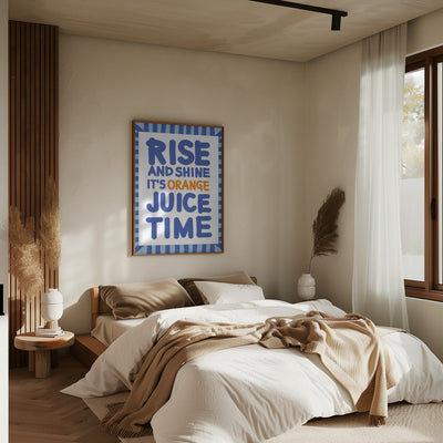Morning Citrus Joy - Stretched Canvas, Poster or Fine Art Print I Heart Wall Art