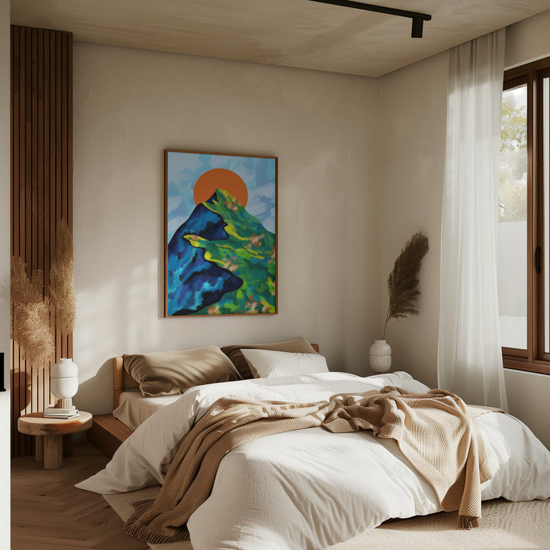 Bright Horizon - Stretched Canvas, Poster or Fine Art Print I Heart Wall Art