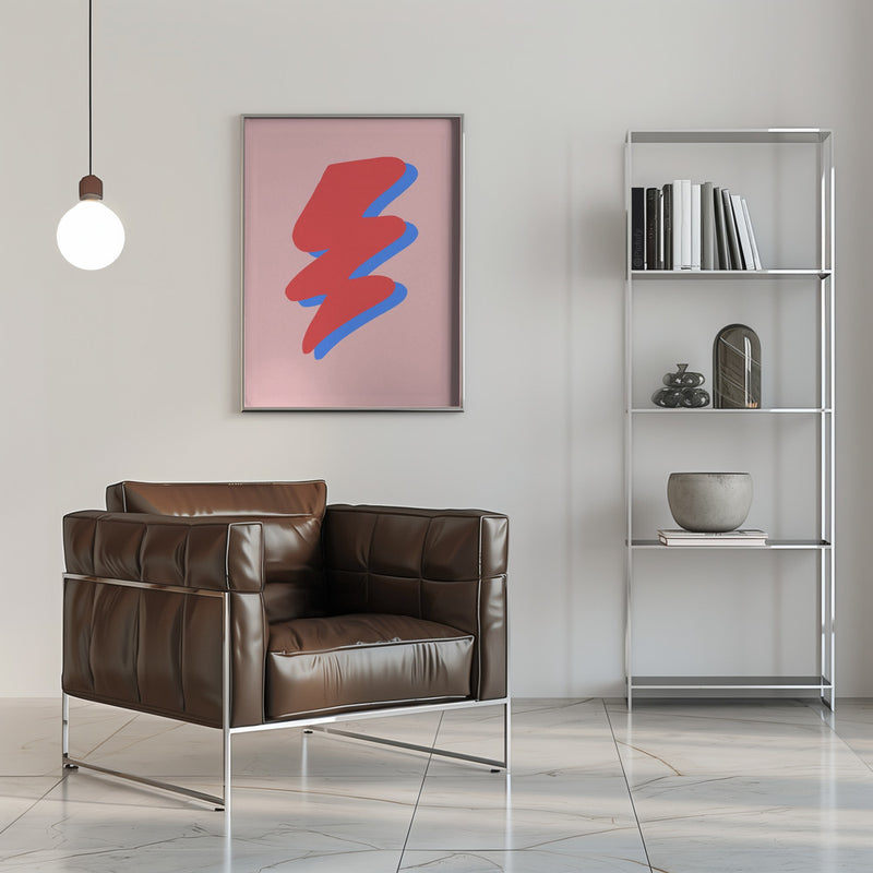 Lightning - Stretched Canvas, Poster or Fine Art Print I Heart Wall Art