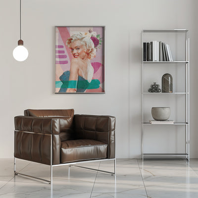 Marilyn is Back - Stretched Canvas, Poster or Fine Art Print I Heart Wall Art