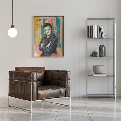 King in the House - Stretched Canvas, Poster or Fine Art Print I Heart Wall Art