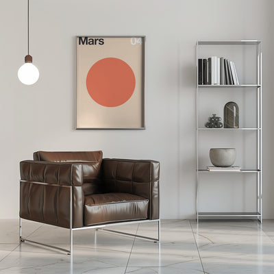 Mars - Stretched Canvas, Poster or Fine Art Print I Heart Wall Art