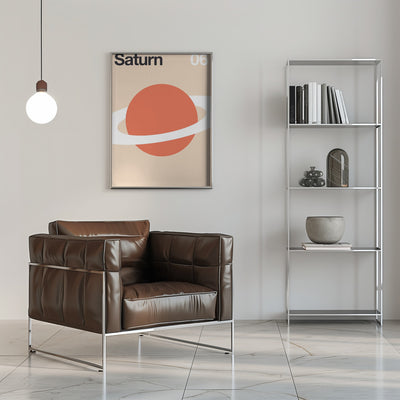 Saturn - Stretched Canvas, Poster or Fine Art Print I Heart Wall Art