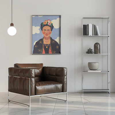 Frida 2 - Stretched Canvas, Poster or Fine Art Print I Heart Wall Art