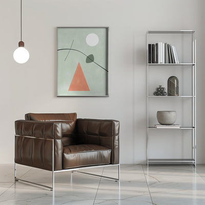 Shapes in Harmony - Stretched Canvas, Poster or Fine Art Print I Heart Wall Art