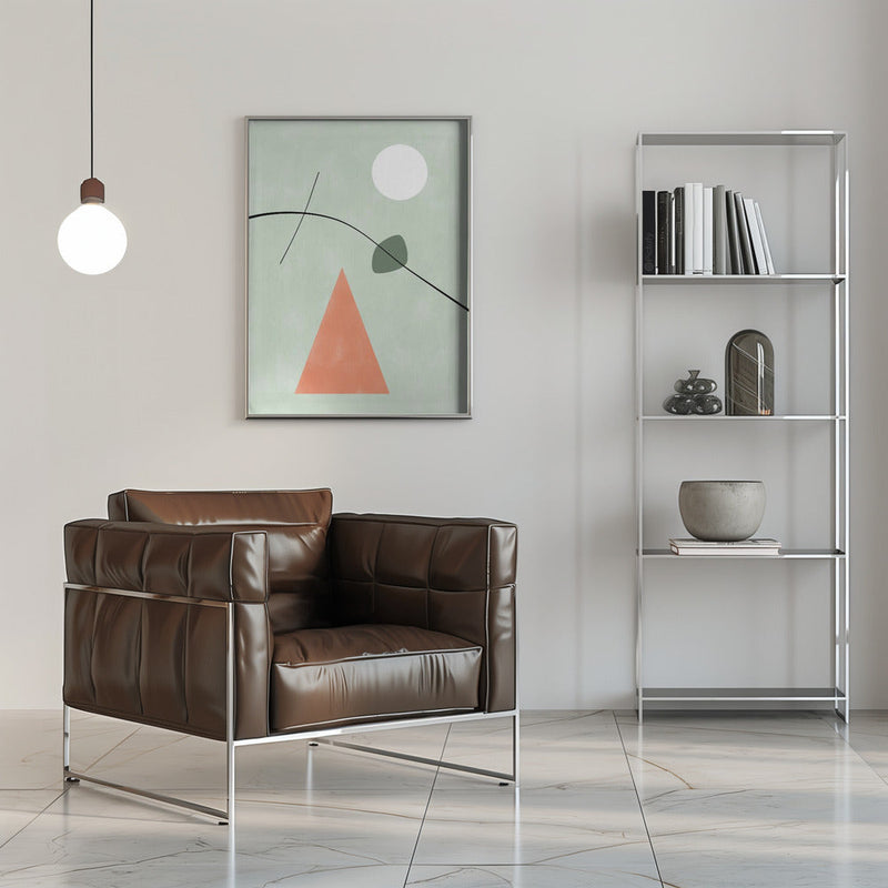 Shapes in Harmony - Stretched Canvas, Poster or Fine Art Print I Heart Wall Art