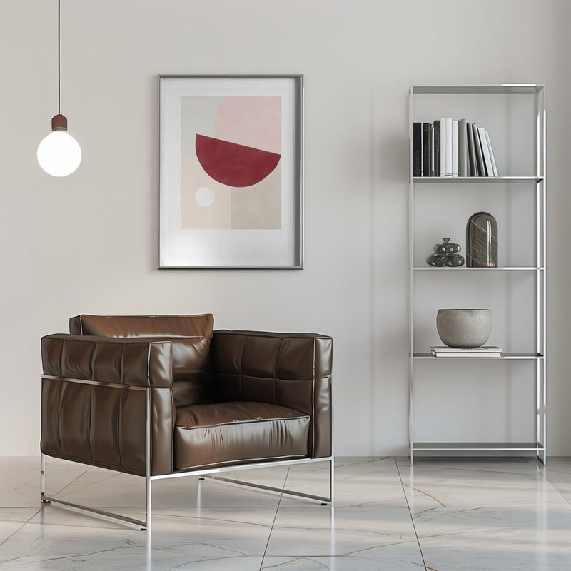 Geometric Elegance - Stretched Canvas, Poster or Fine Art Print I Heart Wall Art