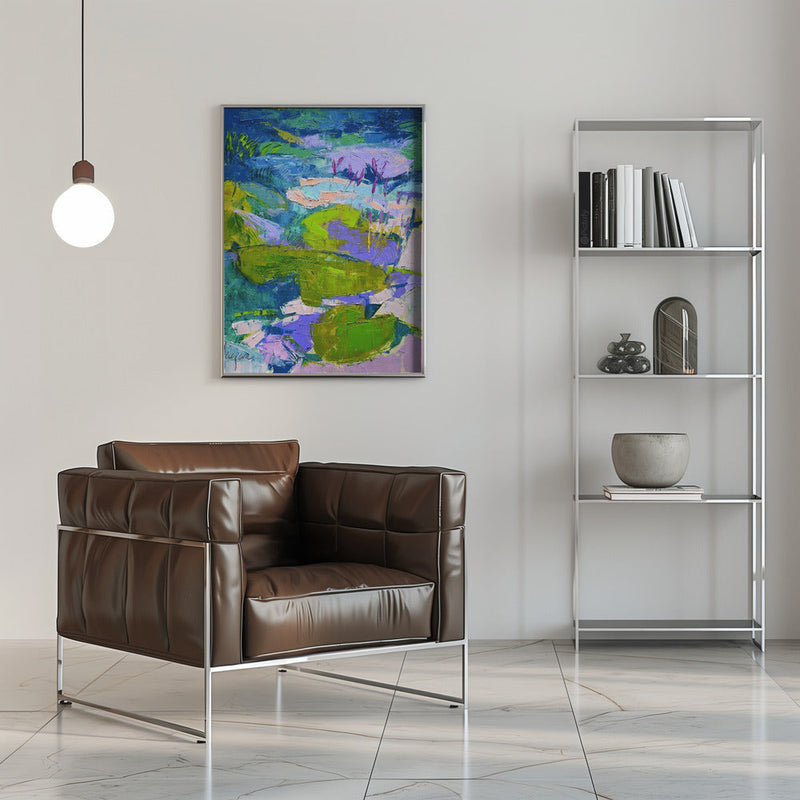 Vibrant Tranquility - Stretched Canvas, Poster or Fine Art Print I Heart Wall Art