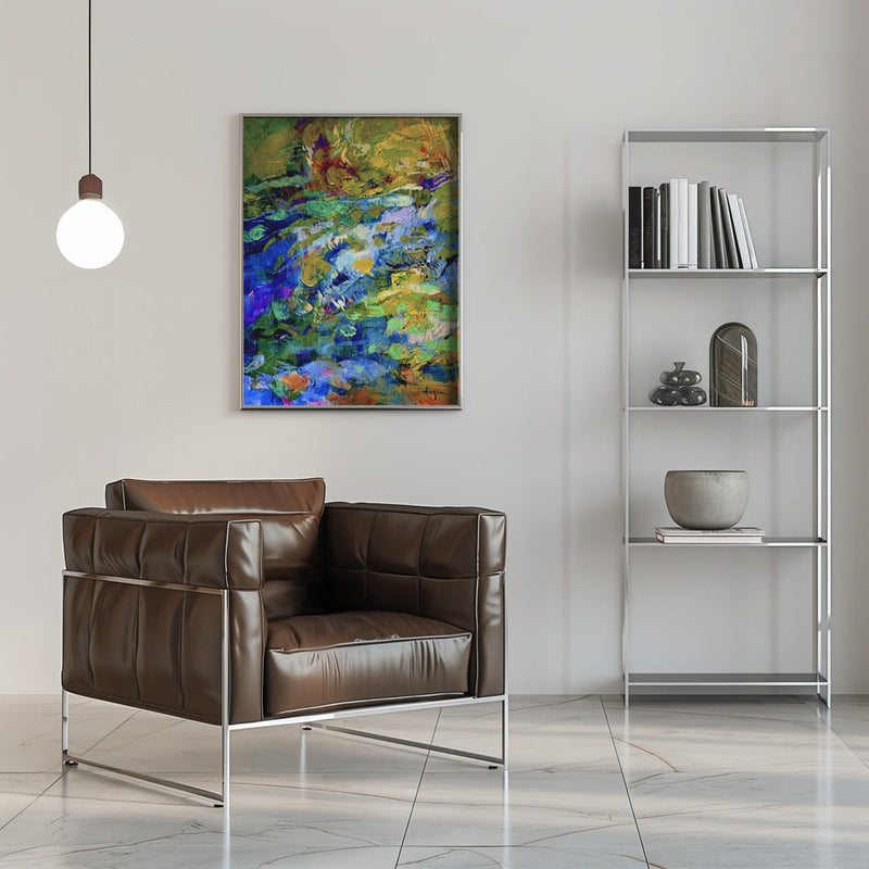 Nature Inspired Landscape - Stretched Canvas, Poster or Fine Art Print I Heart Wall Art
