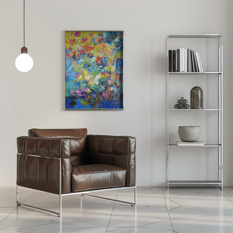 Radiant Pond Sonata - Stretched Canvas, Poster or Fine Art Print I Heart Wall Art