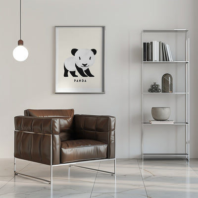 Panda - Stretched Canvas, Poster or Fine Art Print I Heart Wall Art