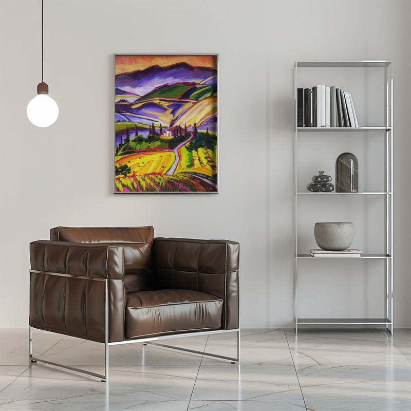 Tuscany - Stretched Canvas, Poster or Fine Art Print I Heart Wall Art