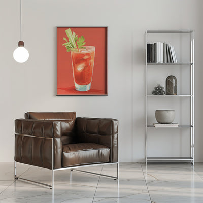 Bloody Mary - Jolly and Dash - Stretched Canvas, Poster or Fine Art Print I Heart Wall Art