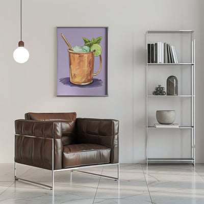 Moscow Mule - Jolly and Dash - Stretched Canvas, Poster or Fine Art Print I Heart Wall Art