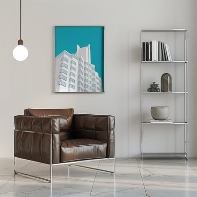 Miami Delano - Stretched Canvas, Poster or Fine Art Print I Heart Wall Art