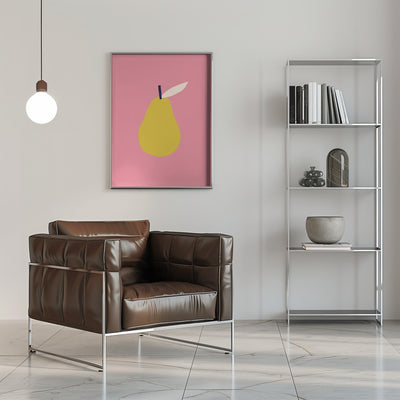 Pear - Stretched Canvas, Poster or Fine Art Print I Heart Wall Art