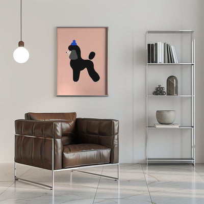 Poodle - Stretched Canvas, Poster or Fine Art Print I Heart Wall Art