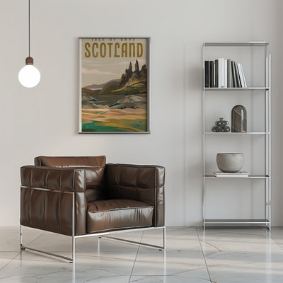 Isle of Skye Poster - Stretched Canvas, Poster or Fine Art Print I Heart Wall Art