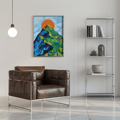 Bright Horizon - Stretched Canvas, Poster or Fine Art Print I Heart Wall Art