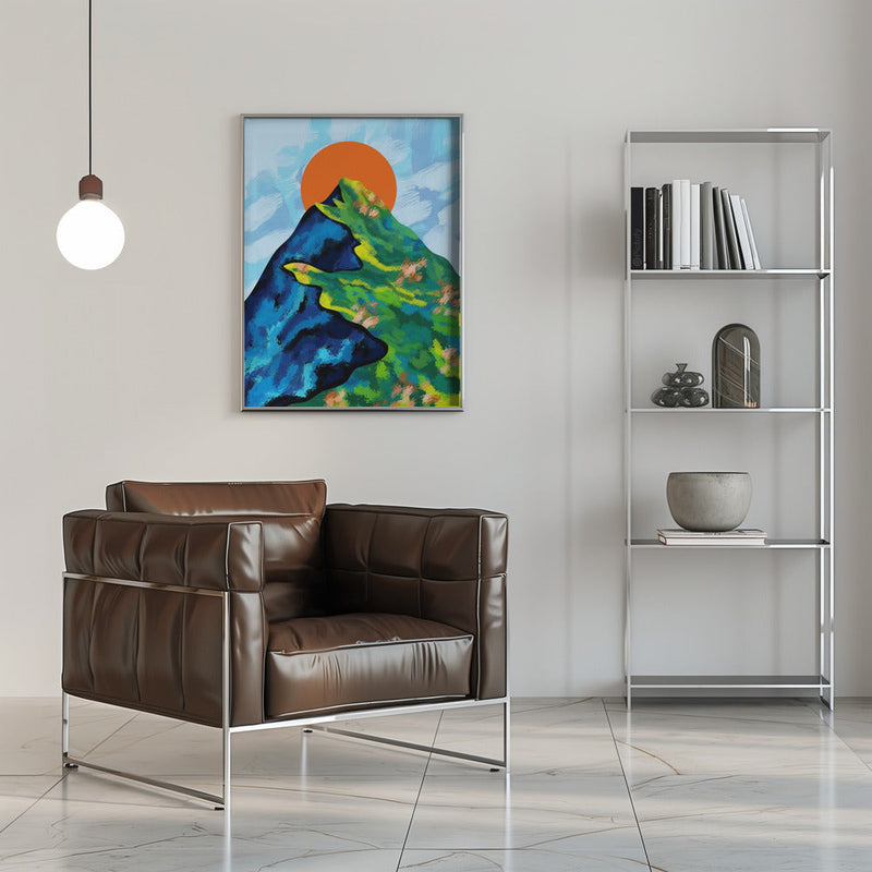 Bright Horizon - Stretched Canvas, Poster or Fine Art Print I Heart Wall Art