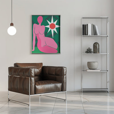 Pink Reverie - Stretched Canvas, Poster or Fine Art Print I Heart Wall Art