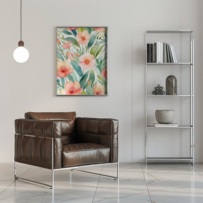 Fresh Spring Botanicals - Stretched Canvas, Poster or Fine Art Print I Heart Wall Art