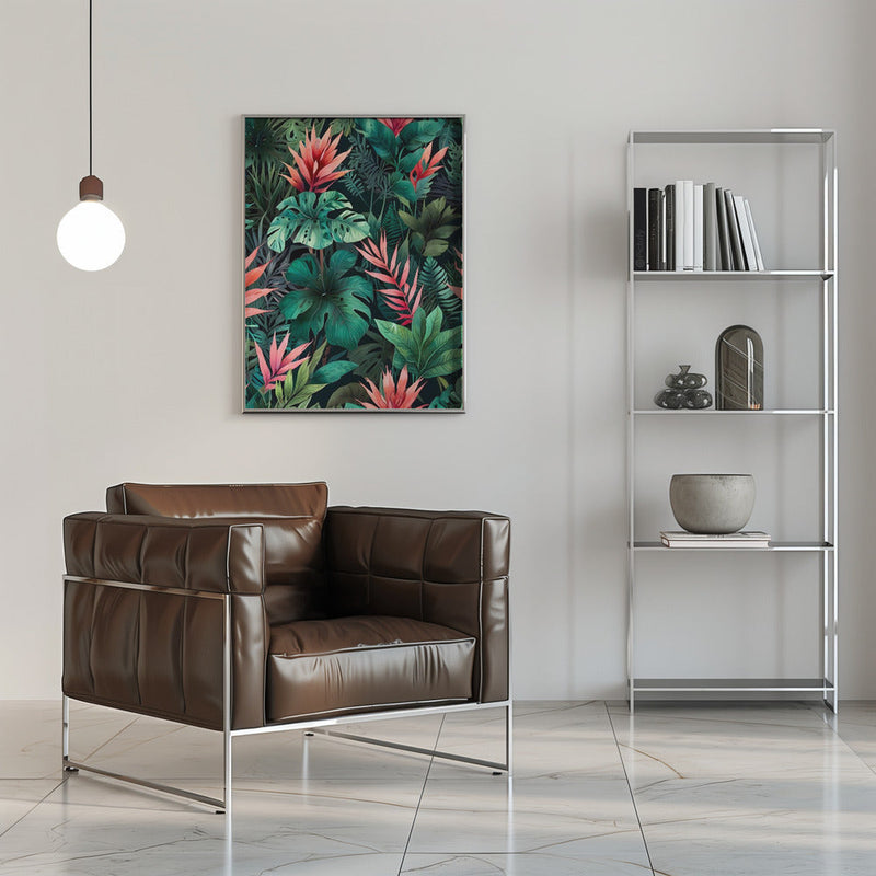 Rainforest Fantasy - Stretched Canvas, Poster or Fine Art Print I Heart Wall Art