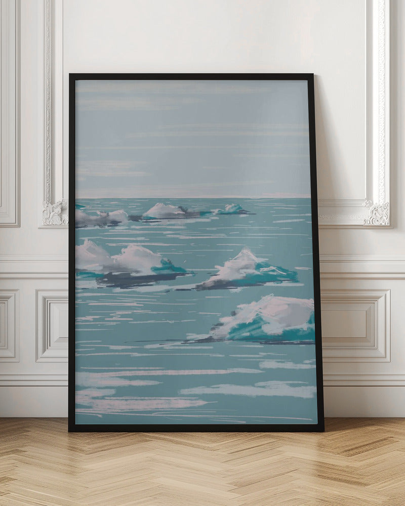 Seascape - Stretched Canvas, Poster or Fine Art Print I Heart Wall Art