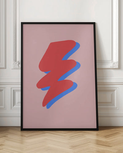 Lightning - Stretched Canvas, Poster or Fine Art Print I Heart Wall Art