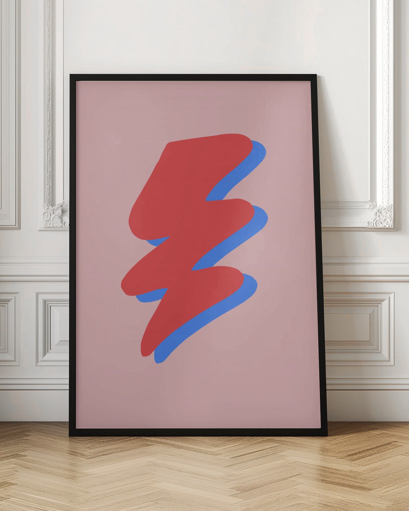 Lightning - Stretched Canvas, Poster or Fine Art Print I Heart Wall Art