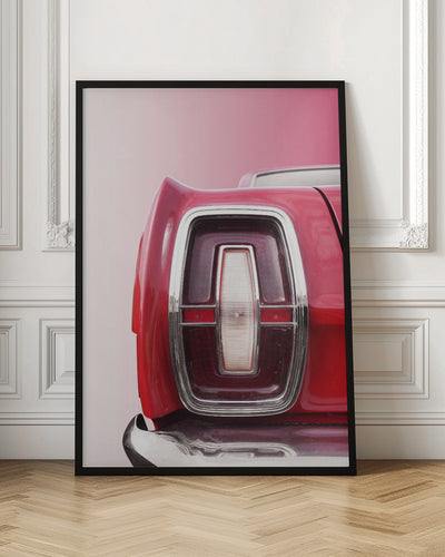 US classic car fair lane 1968 taillight abstract - Stretched Canvas, Poster or Fine Art Print I Heart Wall Art